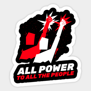 All POWER ! Sticker